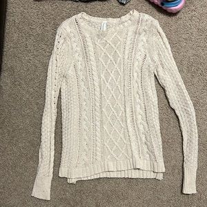 Aeropostale Light Pink Sweater Size Medium